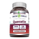 Amazing Supples Quercetin 500mg 120 Veggie Suplement kapsułki - Non-GMO - Gluten Free - Wspiera ogólne zdrowie i dobre samopoczucie