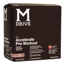 Mdrive Accelerate Pre- Workout Powder, Single Serving Pakiety, Mieszane Berry, 30 Count (Stymulant, Mieszane Berry)