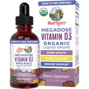 MARYRUTH 's witaminy D3 płynne krople 124; Megadose 4000 IU 124; USDA organiczna płynna witamina D spray dla dorosłych i dzieci 124; immunologiczne wsparcie i zdrowie kości 124; Wegan 124; Gluten wolny 124; nieGMO 124; 30 Służenie
