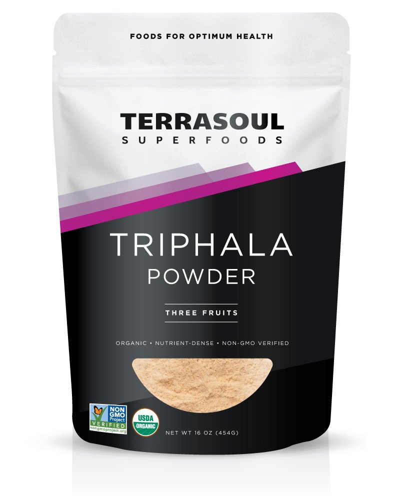 Terrasoul Superfoods Organic Triphala Proszek -1 Funt