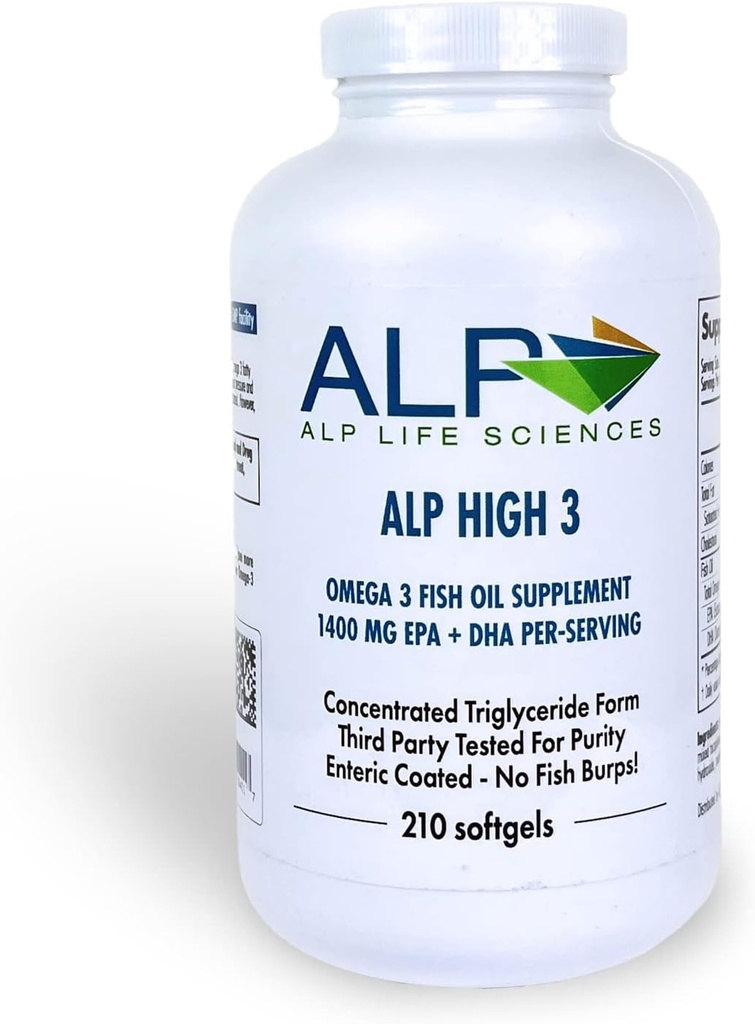 Omega 3 Fish Oil Supplement - 210- Count