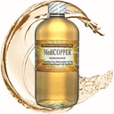 MediCOPPER Blood Booster True Colloidal Copper CuNP Nutricent - 500 ml w przezroczystej szklanej butelce