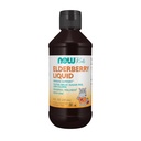 Teraz suplementy, Płynna Elderberry dla dzieci z cynku i Astragalus, Wsparcie immunologiczne *, 8- Ounce, opakowania mogą się różnić