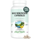 Magnezu Kapsułki - Produkcja energii - Mięśnie i Nerwy Zdrowie - Wsparcie dla kości - Magnezu Suplement z tlenku magnezu, Magnezu Glycinate Chelate i Magnezu Citrate - 180 Hrabia Maxi Health
