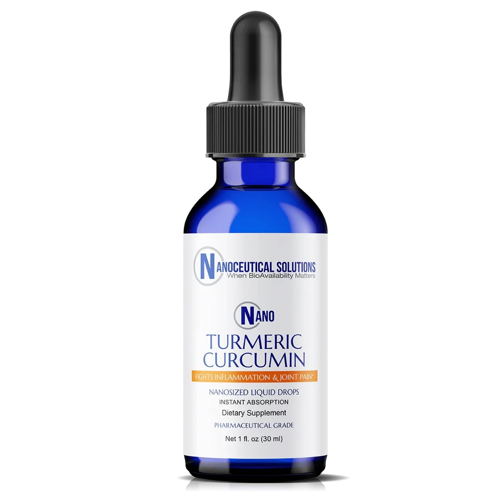 NANO TURMERIC CURCUMIN 124; Wysoce Biodostępne Nano Cząsteczki 124; Szybkie wchłanianie 124; Organic Vegan Non-GMO Curcuma Longa 124; Wspiera połączenia, Digestive, Wątroba & Serce zdrowia 124; Łatwy w użyciu, 30 ml na butelkę.