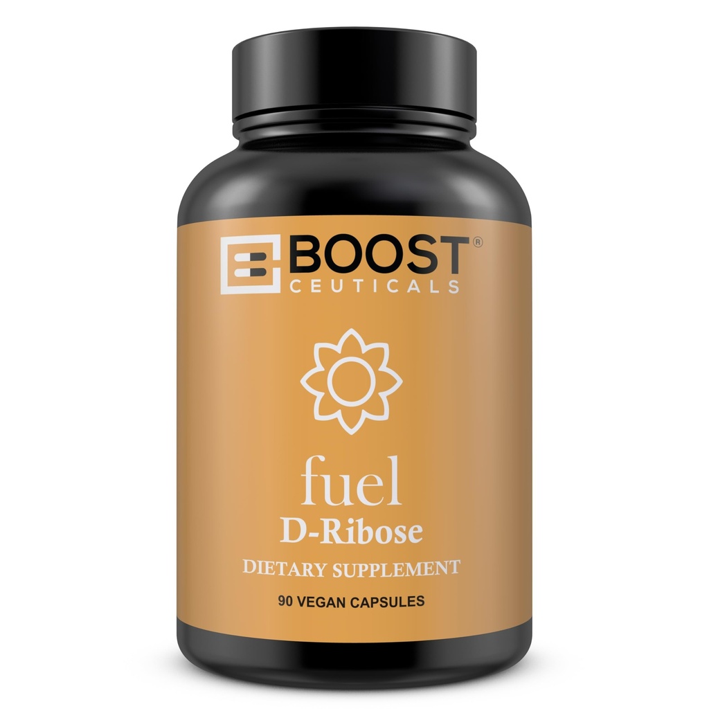 BoostCephany- D- Ribose kapsułki 90 XI124; Pure Vegan D Ribose Supplement Equipment 124; Non-GMO, Gluten- Free, No Steates Equipment 124; Idealne mięśnie, Heart & Cellular Energy Support