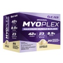 Eksperymentalne i stosowane nauki EAS Oryginalny Myoplex Maksymalny Muscle Builder 124; Napoje na bazie protein zastępujących posiłek Mix 124; Mieszanka białka jakości 124; 42g Białko 124; 20 Indywidualnych pakietów (Wanilia lody)