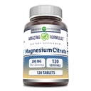 Amazing Supples Magnezu Citrate 124; 200 Mg Tablets Bird124; Mineral Supplement Bird124; Non-GMO Bird124; Gluten Free Bird124; Made in USA (1 Pack, 120 Count)