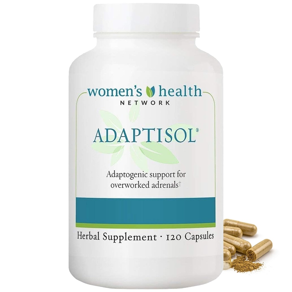 Adaptisol ™ - Pomaga normalizować funkcje kortyzolu i łagodzi zmęczenie nadnerczy i stres - 120 kapsułek (30 Day Supply)