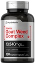 Horbäach Horny Goat Weed Complex: 124; 180 Kapsułek: 124; Vegetarian, Non-GMO i Gluten Free Formula z Tribulus, Maca, Yohimbe i L- Arginine