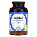 Twinlab Magnezu Czapki - Wysoka Absorpcja Magnezu Suplement do Wspomagania Rasy Nogi - Magnezu Kapsułki do Ulgi Stress, 420 mg, 200 Hrabiego, 1 Opakowanie