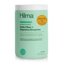 Hilma Daily Fiber and Digestive Enzymes, Fiber Supplement Powder with Prebiotics and Enzymes Formulated with Psyllium Husk and Acacia, Gluten Free, Vegan, FSA Kwalifikowalne, Digestive Support, 30 Służenia
