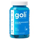 Goli Ashwagandha & Witamina D Gummy - 60 Hrabia - Mieszane Berry, KSM- 66, Wegan, Roślina oparta, Non-GMO, Gluten- Free & Żelatyna Relax. Przywróć. Odpręż się, opakowanie zawierające 1
