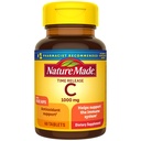 Nature Made Witamina C 1000 mg tabletki uwalniające czas z Rose Hips, 60 Hrabia pomóc Wsparcie układu immunologicznego