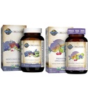 Garden of Life Organic Witamina prenatalna: Folate for Energy & Healthy Fetal Development & Organics Multivitamin for Men - Mężczyźni raz dziennie cały suplement witaminy tabletki, Wegan, 30 Hrabia