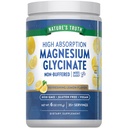 Nature 's Truth Magnezu Glycinate Proszek Pył 124; 6 oz Pył 124; Lemon Flavor 124; Wysoka absorpcja Pył 124; Wegan, Non-GMO, Gluten