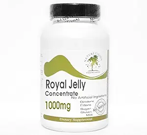 Royal Jelly Concentrat 1000mg ~ 200 Kapsułki - Brak dodatków ~ Naturetition suplements