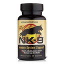 American BioSciences NK- 9, AHCC Suplement dla psów i kotów - Suplement diety do wsparcia układu immunologicznego - Made for Pet 's Immune Defenses - 30 kapsułki, 250 mg / kapsułka
