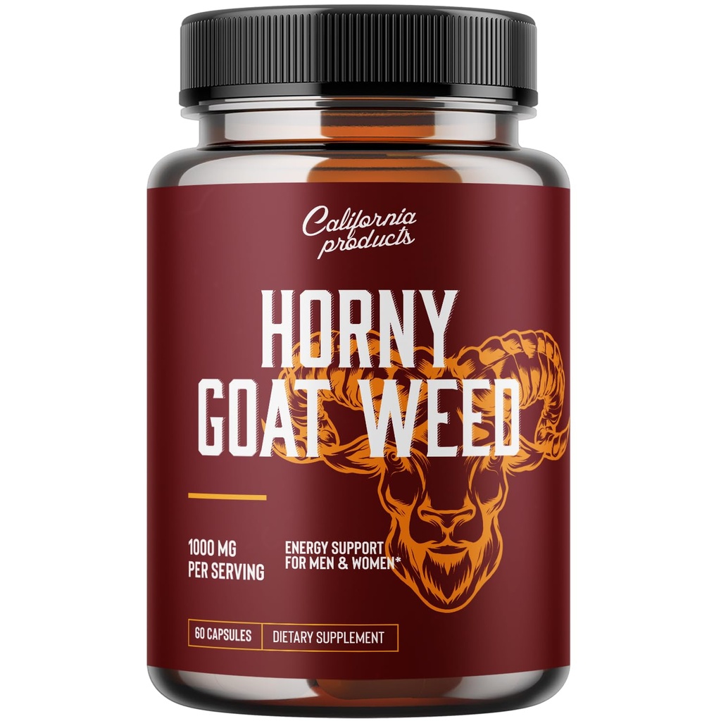 Napalona koza Weed Complex - Mężczyzna Wzmacnianie Pigułki i naturalny Testosteron Booster dla mężczyzn męskich Performance przedtreningi Suplementy mięśniowe Wzrost