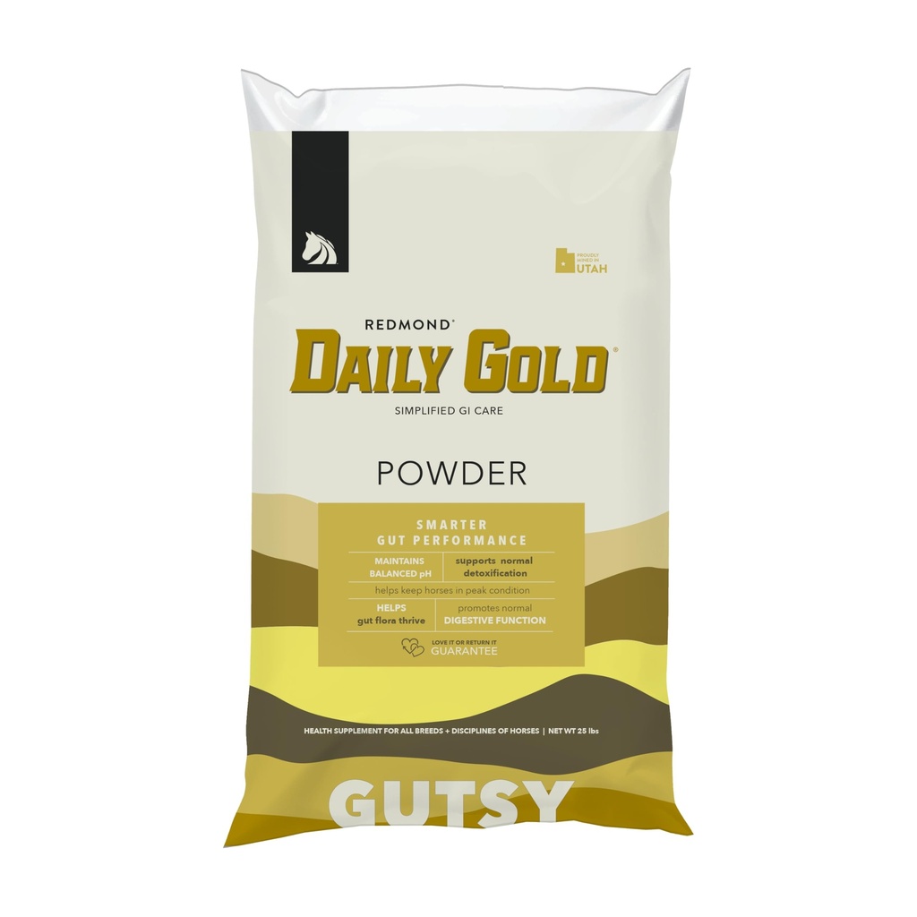 REDMOND Daily Gold Stress Relief – Natural Digestive and Ulcer Supplement for Horses
