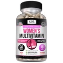 Kaya Naturals Women 's Multivitamin, Ogólny zdrowy przeciwutleniacz, i immunologiczne wsparcie, Witaminy A, D, C, E, Biotin, Kwas foliowy, & Multi- Mineral, Energia & Metabolizm Suplement witaminy 30
