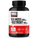 FORCE FAKTOR Irish Sea Moss + Beet Suplement korzeniowy do wspierania odporności, cyrkulacji, Natural Energy, Heart Health, z przeciwutleniaczami, Non-GMO, Wegan- Friendly, Soy- Free, 120 Kapsułki roślinne