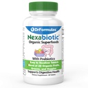 Drewniane jako organiczne włókno prebiotyczne do zaparcia Relief 124; Nexabiotic Superfood Tabs for Probiotic Digestive Health, 60 Tablets