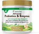 NaturVet - Zaawansowane Probiotyki i Enzymy - Plus Vet Siła PB6 Probiotyczne 124; Wspiera i Balanse Zwierzęta domowe z wrażliwymi stomachy & Digestive Issues 124; dla psów i kotów (4 oz)