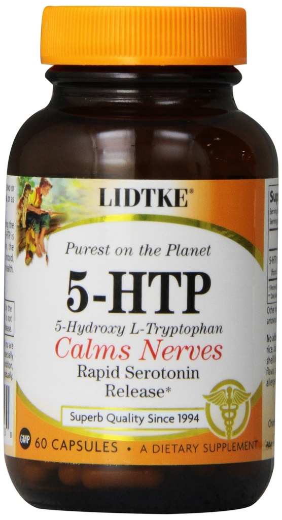 Lidtke Technologies Dieta Suplement 5- kapsułki HTP, 60 Count