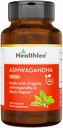 Organic Ashwagandha Suplementy Kapsułki dla mężczyzn i kobiet 124; Ashwagandha Proszek korzenny z Black Pepper 124; Ashwagandha Organic Complex of India 60 Day Supply.