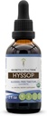 Hyssop USDA Organic Equipment 124; Ekstrakt wolny od alkoholu, Wysokiej mocy Herbal Drops Equipment 124; Made from 100% Certified Organic Hyssop (Hyssopus officinalis) Suszony Herb (2 oz)
