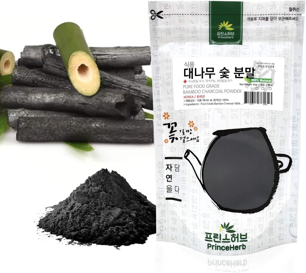 [Proszek ziołowy Koreański Leki] 100% Naturalny aktywowany Bambusowy Węgiel Węgiel / Węgiel brunatny