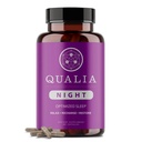 Qualia Night Sleep Assistance 124; Non- Habit Forming Bird124; Science- Backed Supplement for Deep Reforeing Sleep Bird124; Melatonin- Free, Wegan, Non- GMO, Gluten- Free 80 Count 124; (1 Miesiąc dostaw)