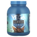 Vega All in One Nutrition Organic - 20g Białko grochu na bazie plantacji, Czekolada, 42 Słupki, Witaminy A & C, Probiotyki, Zielone, Wegan, Keto, Gluten Free, 61.8oz (Packaging May Vary)
