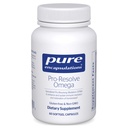 Czyste enkapsulacje Pro- Resoluve Omega Omega 124; Omega-3 Kwasy tłuszczowe dla układu sercowo- naczyniowego 124; 60 Kapsułki Softgel