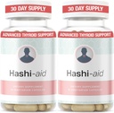 IBDAssist ™ Hashi Aid Thyroid Support for Women & Men - Thyroid Supplement for Hashimoto 's Disease & Hypotyreidism * - with Ashwagandha, Selenium, Zinc, Essential Vitamin & More - 30 Capsules (2 Pack)