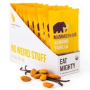 Mammoth Bar Almond Vanilla Bar - 10 Barów protein organicznych - Prebiotyk • Paleo • Gluten Free • Białko jaj • GMO Free • Raw • Premium Nuts