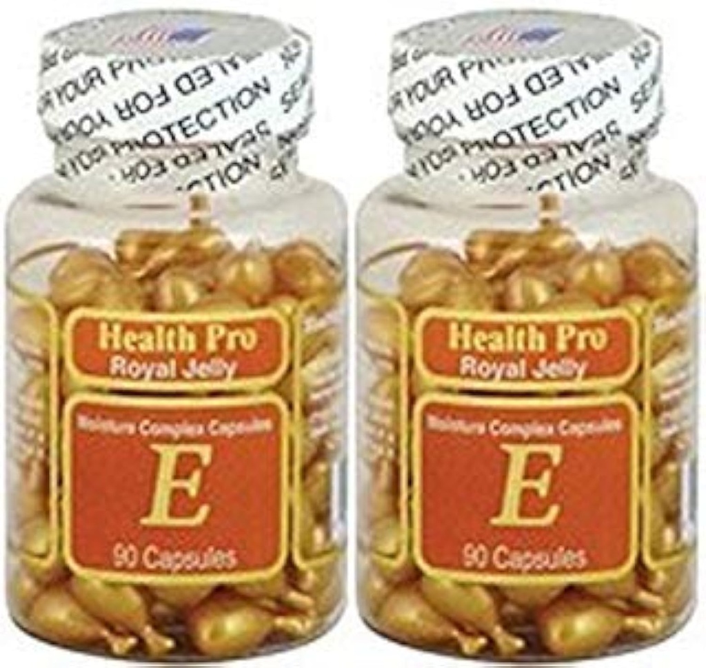 NU- Zdrowie Witamina E Olej skórny Royal galaretka, 90 Softgels (Opakowanie 2)