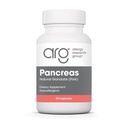 Allergy Research Group Pancreas Pork Supplement - Pancreas Natural Glandular, 425 mg Enzymy trzustki, Enzymy trawienne Amylase, Proteza - 60 Count