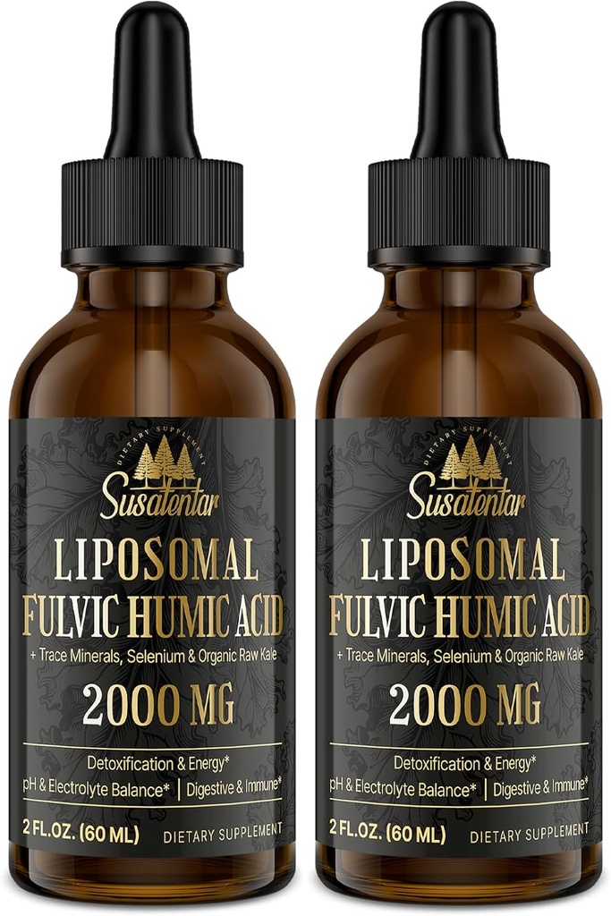 Ślad minerałów elektrolitów Drops 2000 MG < 124; Liposomal Liposomal Fulvic Humic Acid Supplement < 124; 85 + Ślad minerałów > 124; Nawodnienie > 124; Detoksykacja > 124; Energia > 124; pH Bilans > 124; Spożycie > 124; Odporność > 124; 4 Oz