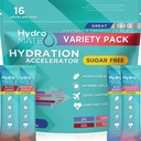 Elektrolity w proszku Wolne od cukru Pakiety nawadniające Odmiana Pack HydroMATE 16 Sticks