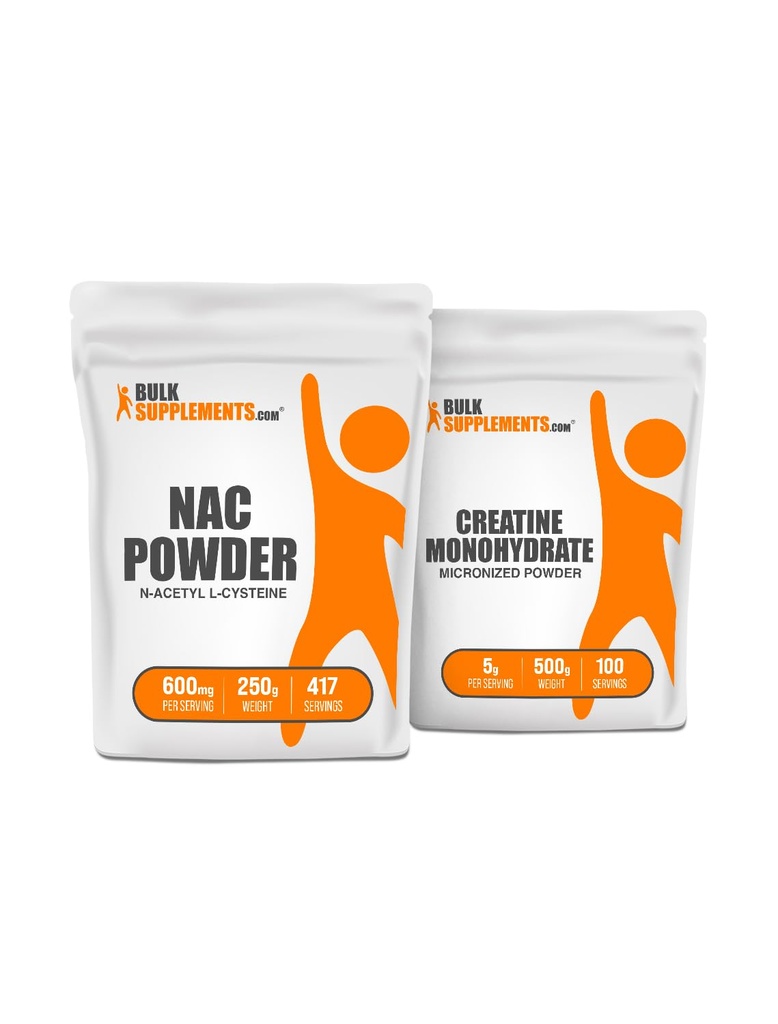 NaC (N- Acetyl L- Cysteina) 250g + Kreatyna 500 g