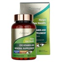 zooone- 60szt Lutein Eye Vitamin Supplement Nutritional Supplement for Macular Health & Dry Eye Support, Zawiera Luteina, Cynk, Witaminy C / E & Zeaksantyna