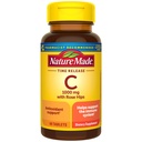 Nature Made Witamina C 1000 mg z Rose Hips, Suplement diety do wsparcia immunologicznego, 60 tabletek uwalniających czas, 60 Day Supply