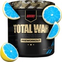 REDCON1 Total War pre Workout, Blue Lemonade - Endurance, Alertness, Pompa Boosting Citrulline Malate & Beta Alanine - Szybkie aktorstwo, Kofeinowane przygotowania dla mężczyzn i kobiet (15 Służenie)