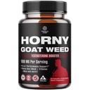 Horny Goat Weed for Mężczyzna Enhancement - Extra Siła Horny Goat Weed for Men 1000mg per Serving Complex with Tongkat Ali Saw Palmetto Extract Panax Ginseng and Black Maca Root for Stamina & Energy