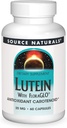 Źródło Naturals Lutein with FloraGLO 20 mg Antioksydant Carotenoid - 60 kapsułek