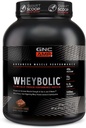 GNC AMP Wheybolic Clinically Proven Protein Powder, 40g białka serwatki, BCAA, Leucyna, Zwiększa siłę mięśni, Muscle Building, 3. Party Tested, Gluten Free, Czekoladowy Fudge, 25 Służenie