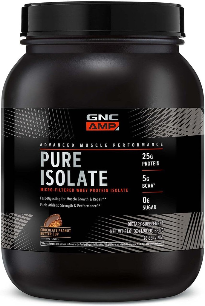 Pure Isolate Serwatka Protein - Czekoladowy Masło orzechowe Puchar (28 Sług)