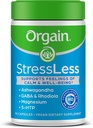 Orgain StressLess, Vegan Stress Relief Supplement - Mieszanka magnezu, balsam cytrynowy, GABA, 5 HTP, Rhodiola Rosea, Ashwagandha i Rumianek, Gluten Free, Doctor Perfected - 90 Count, 30 Day Supply